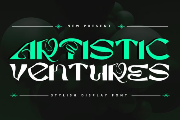 Artistic Ventures: A Whimsical Display Font That Works