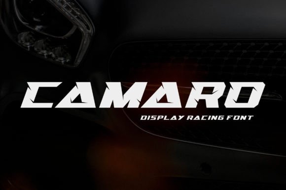 Camaro: A Display Font That Races With Purpose
