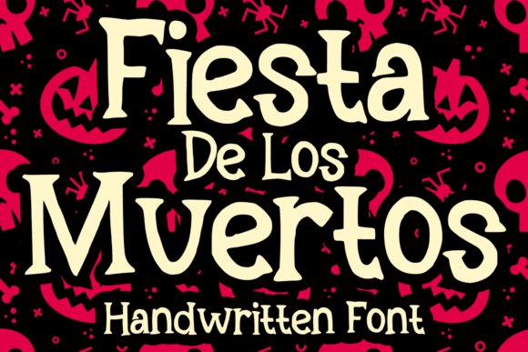 Fiesta De Los Muertos: A Vibrant Display Font for Digital Brand Moments