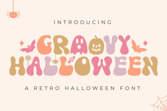 Groovy Halloween: A Display Font with Spooky Soul