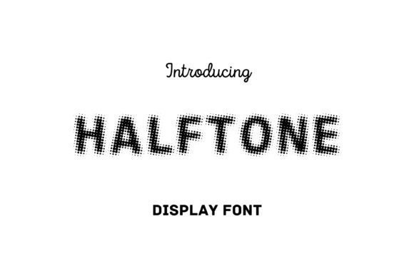 Halftone Font: The Vintage Display Typeface That Makes Campaigns Instantly Recognizable