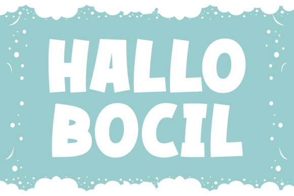 Hallo Bocil: A Playful Yet Precise Display Font