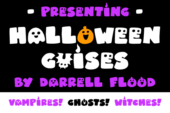 Halloween Guises: A Spooky-Perfect Display Font for Small Business Branding