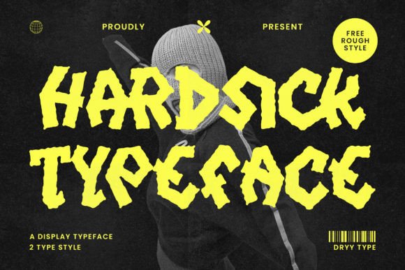 Hardsick: A Streetwear-Inspired Display Font for Digital Impact