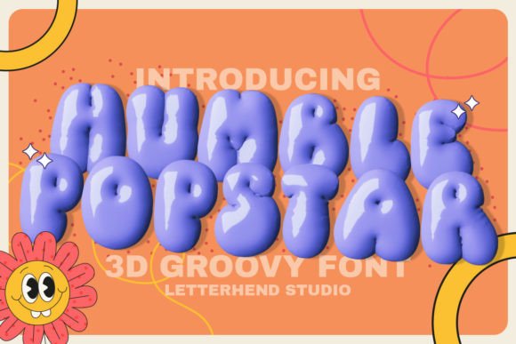 Humble Popstar: A Playful Display Font for Digital Brands