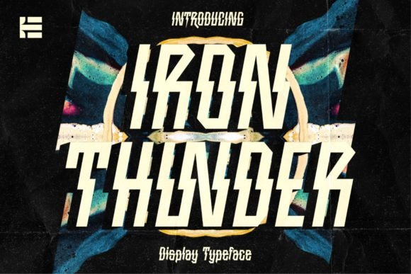 Iron Thunder: A Bold Display Font for Small Business Branding