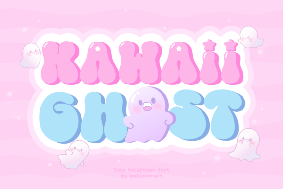 Kawaii Ghost: A Playful Display Font for Scroll-Stopping Campaigns