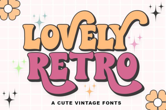 Lovely Retro: A Playful Display Font for Real Branding Projects