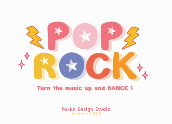Pop Rock: A Display Font That Sings With Editorial Energy