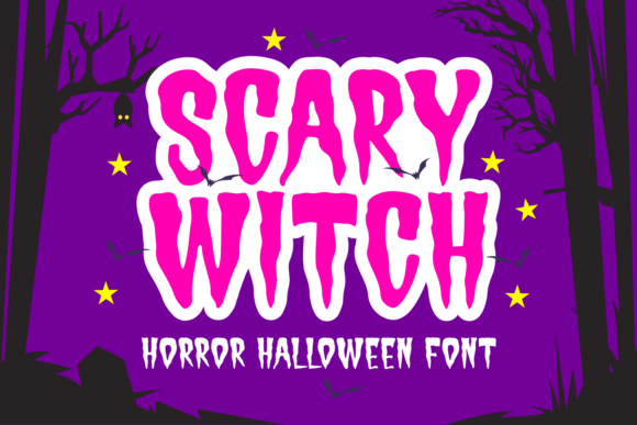 Scary Witch Font: A Bold Halloween Display Typeface That Actually Works