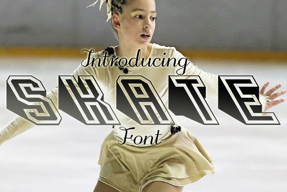 Skate: A Bold 3D Typeface That Delivers Visual Punch