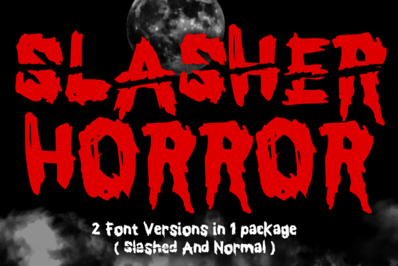 Slasher Horror: A Display Font That Sets the Tone—Thoughtfully