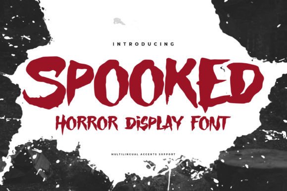 Spooked: A Display Font That Gives Your Brand Instant Character