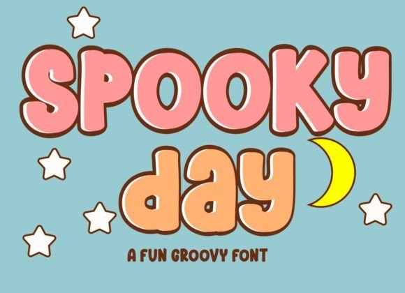 Spooky Day: A Playful Display Font for Web Designers