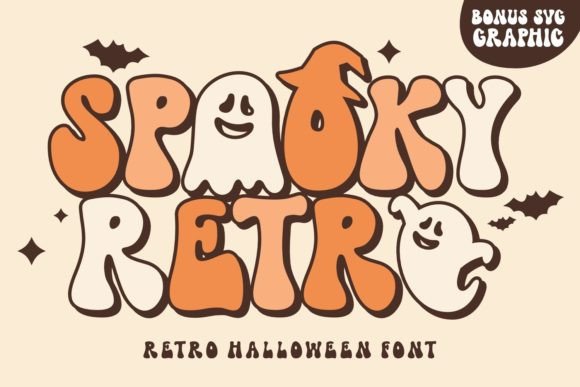 Spooky Retro: A Display Typeface That Sets the Halloween Mood