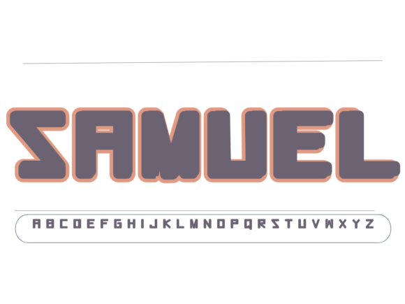Sumuel: A Joyful Display Font for Digital Brands