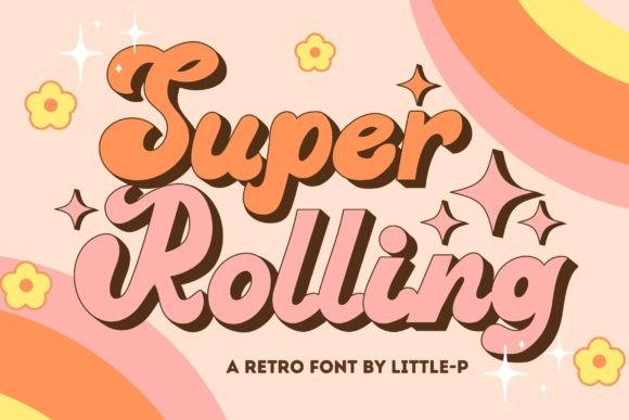 Super Rolling: A Display Font That Anchors Mood Without Overpowering