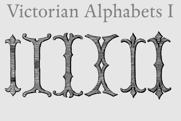 Victorian Alphabets I: A Display Font That Gives Your Brand Instant Charm