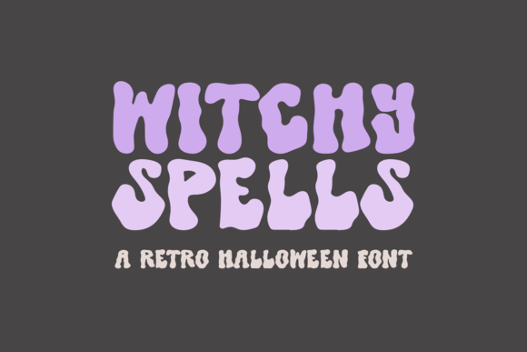 Witchy Spells: A Spooky-Wavy Display Font That Elevates Real Business Branding